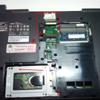 Разбираем ноутбук Acer Asspire 7739 ZG чистим от пыли, меняем термопасту