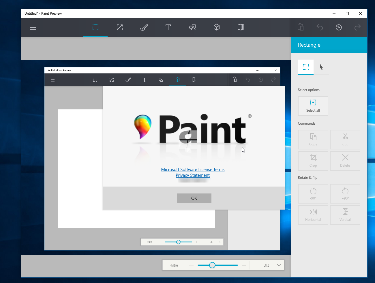 Новый Paint для Windows 10 умеет рисовать 3d (видео)